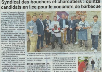 Concours Barbecue du mois de Mai